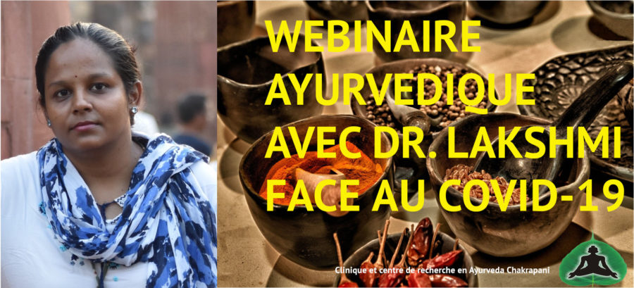 Webinaire ayurvédique avec Docteur Lakshmi face au Covid-19