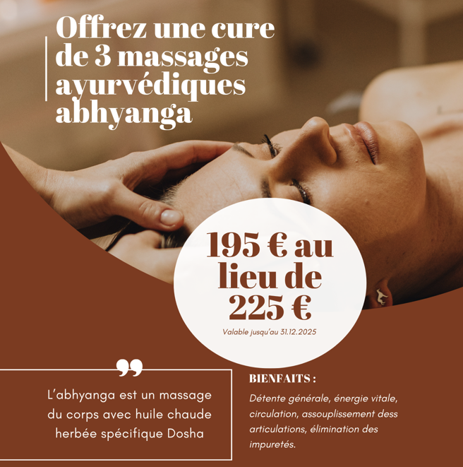 Offrez une une cure ayurvédique 